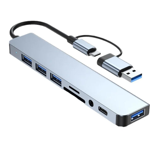 8-in-1 USB-C and USB Hub Dock