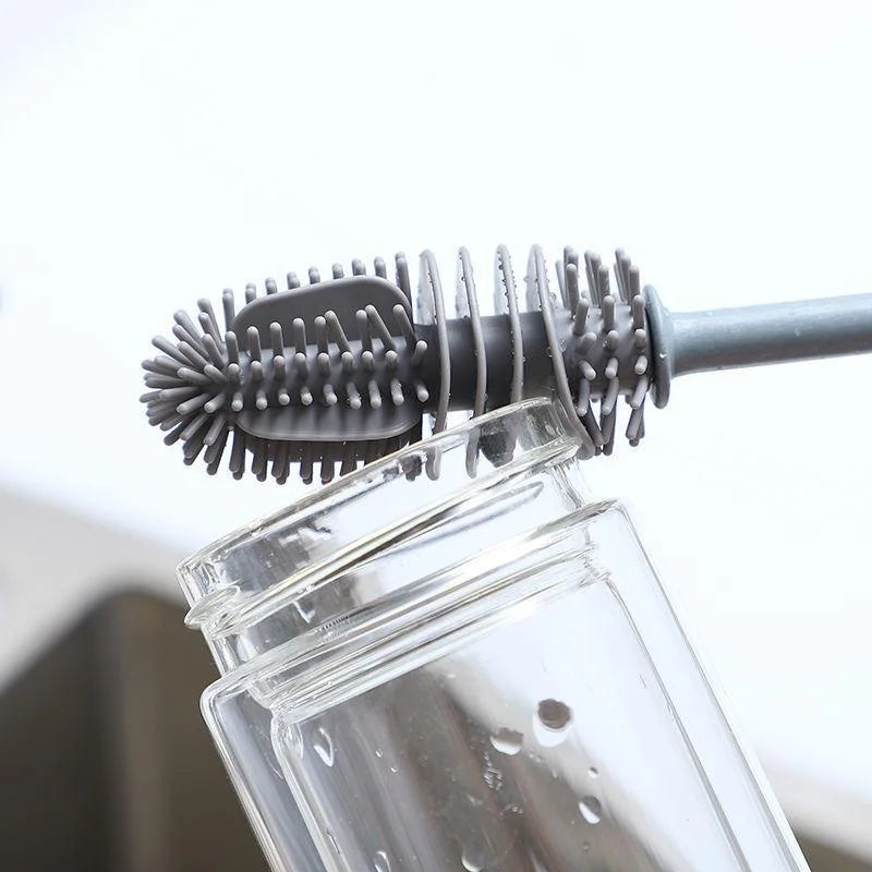 Silicon Bottle and Glass Cleaning Brush