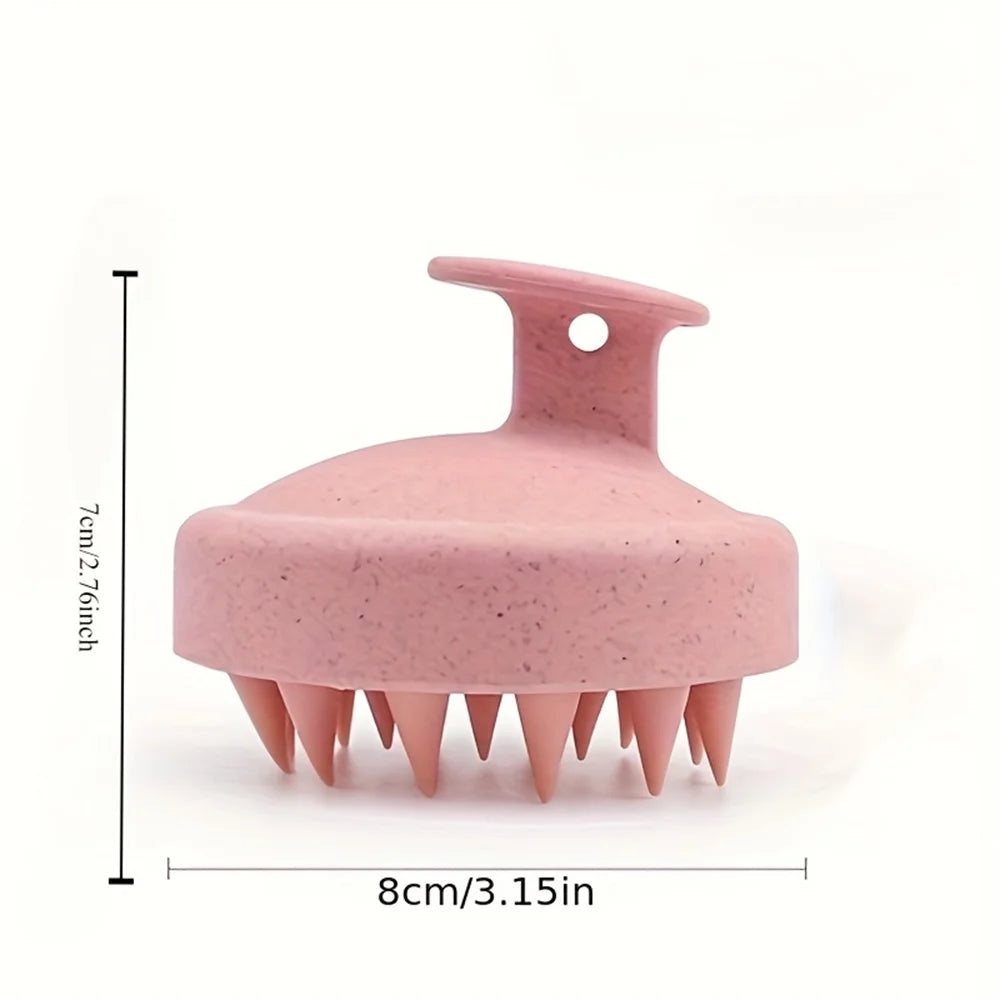 Silicon Scalp and Body Massage Brush - Salon Quality Hair Care Tool